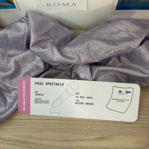 Billet spectacle à gratter