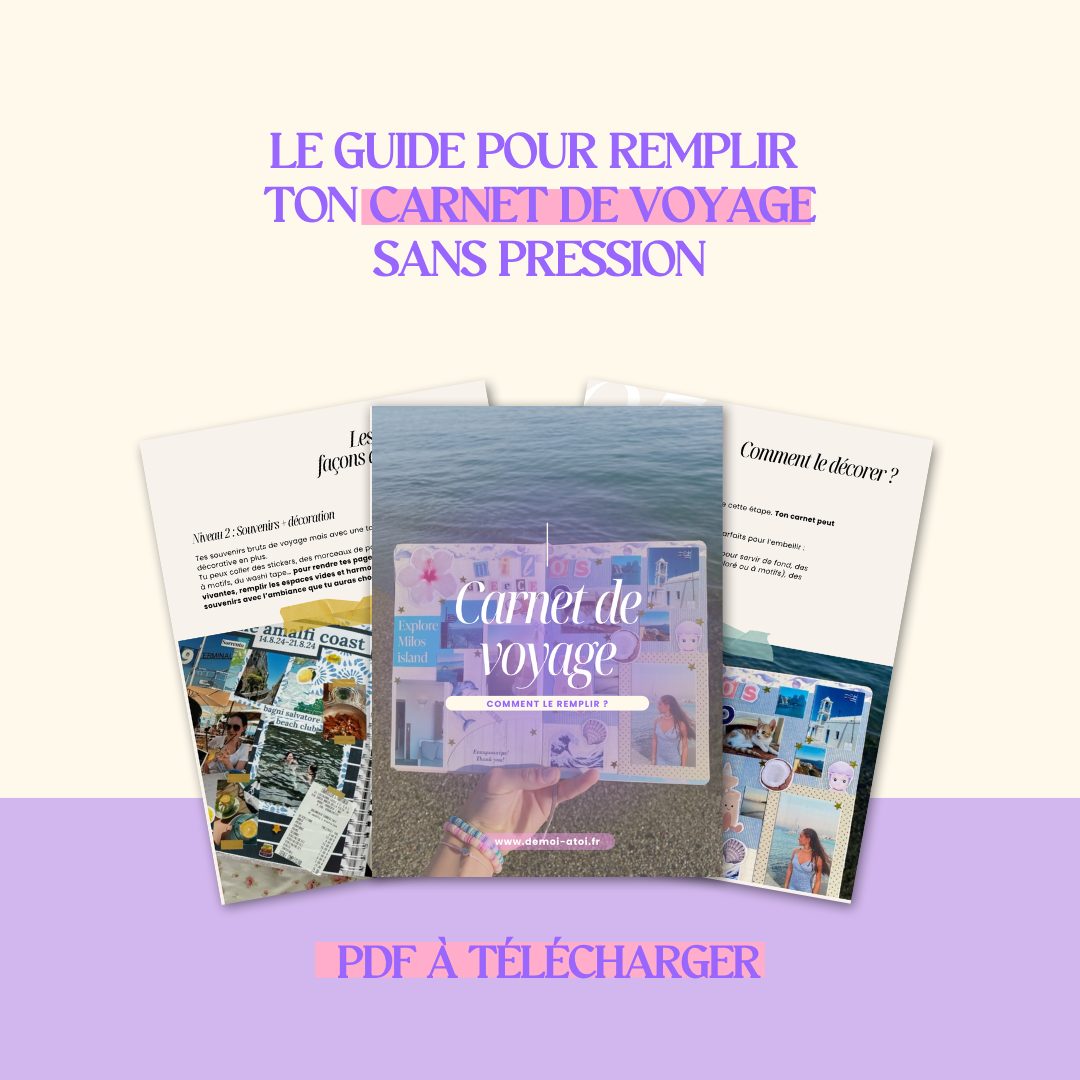 Guide numérique Carnet de voyage